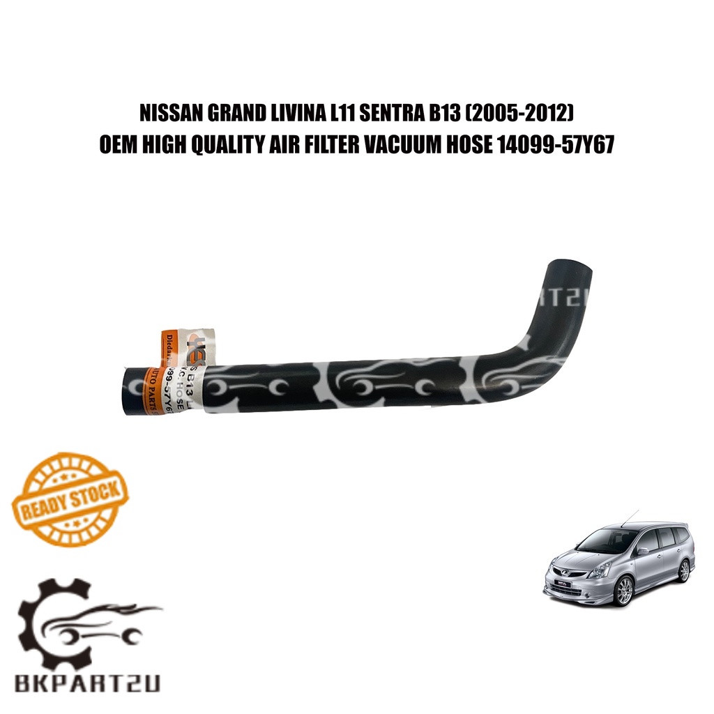 NISSAN GRAND LIVINA L11 SENTRA B13 (20052012) AIR FILTER VACUUM HOSE