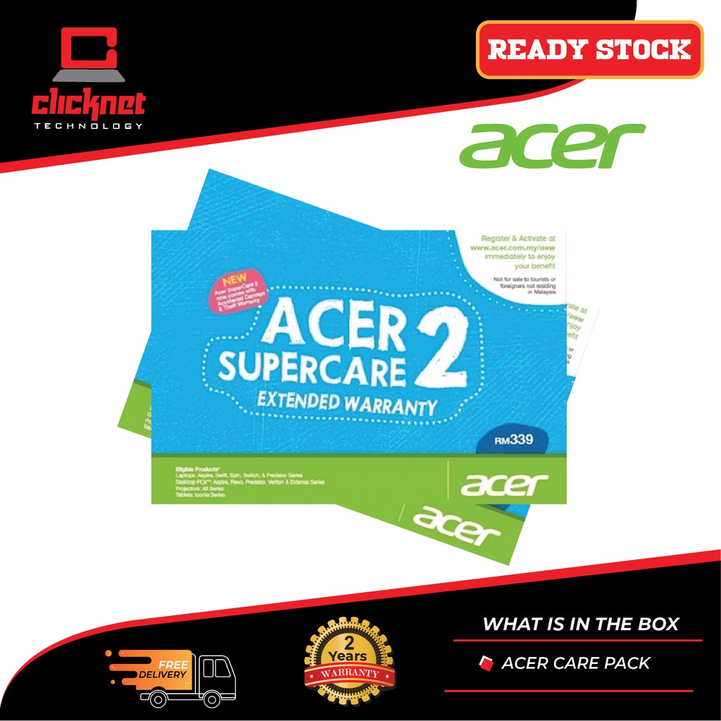 ACER SUPERCARE 2 (EXTENDED WARRANTY)