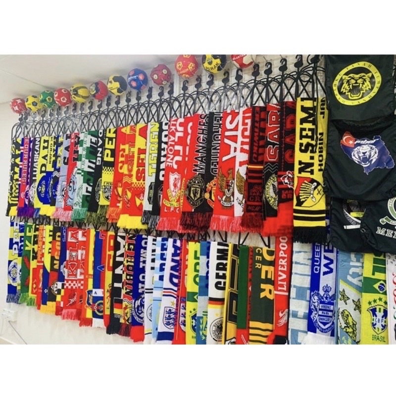 Mafla Liga Malaysia ll Football Supportes Scarves ll Selendang Liga Malaysia ll Scarf Team bolasepak Negeri ll