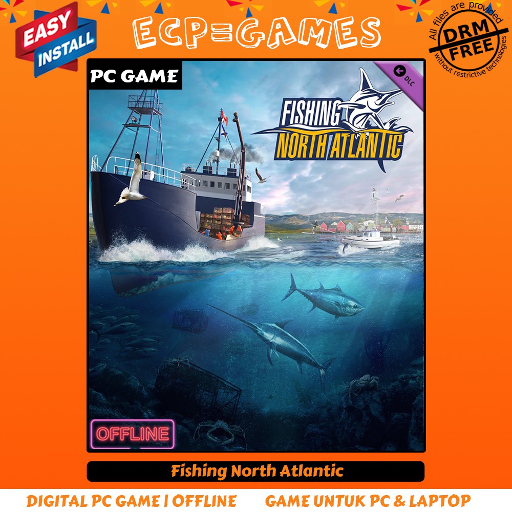 Fishing North Atlantic PC Game Steam DLC ECPGAMES Shopee Malaysia