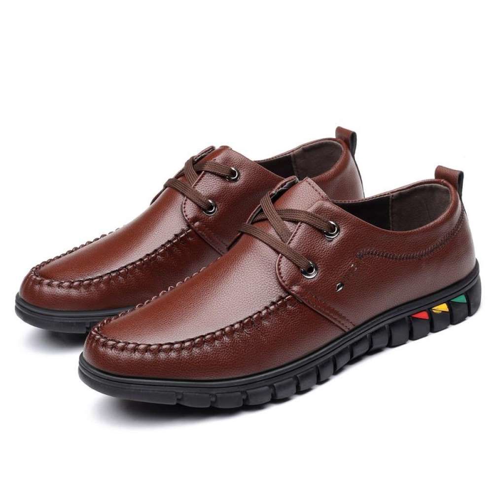 leather casual shoes without laces