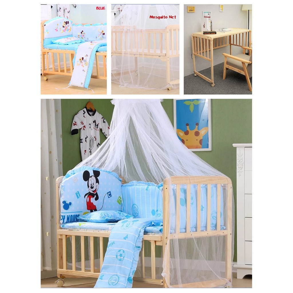 baby cot and cradle