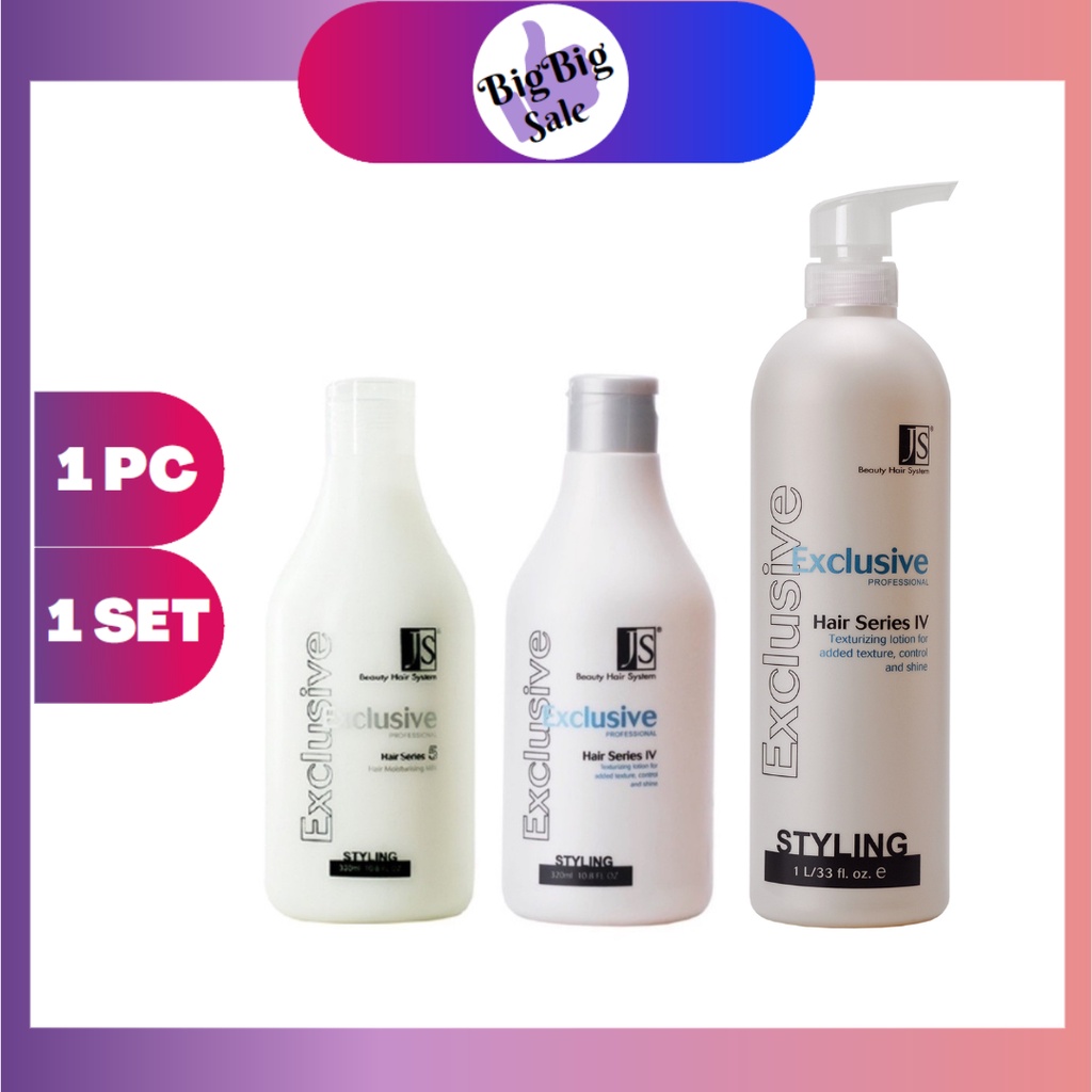 JS Moisturising Milk (5) Hair Styling ( 320ml ) / JS Texturizing Lotion  (IV) Hair Styling ( 320ml / 1000ml ) | Shopee Malaysia