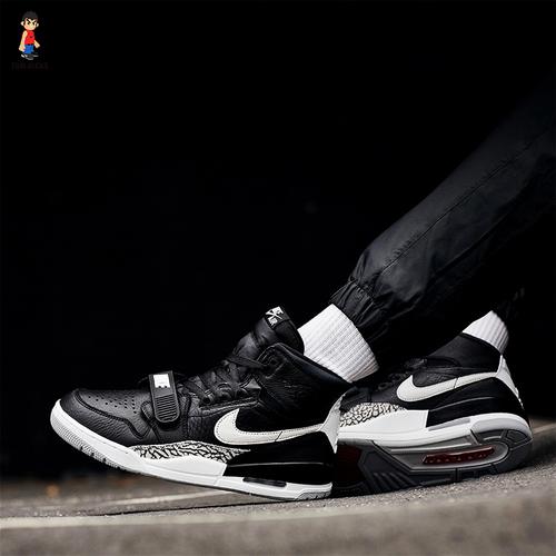 jordan legacy 312 black and white