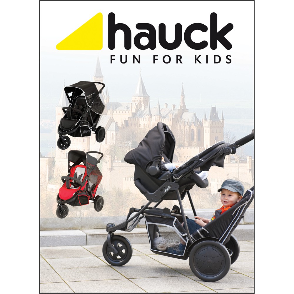 hauck freerider double buggy