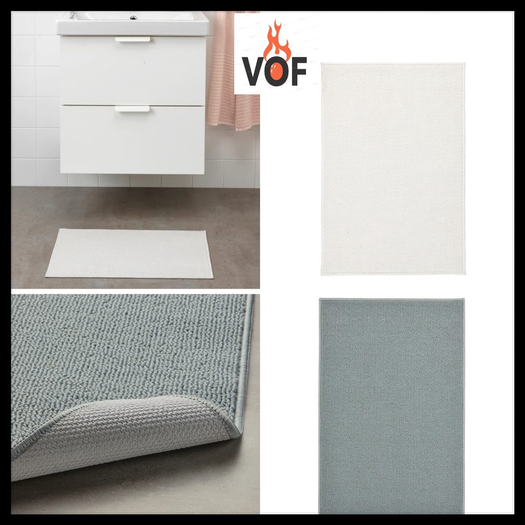 *IKEA* FINTSEN BATH MAT 40X60CM IKEA BATH MAT TOILET MET ROOM MET
