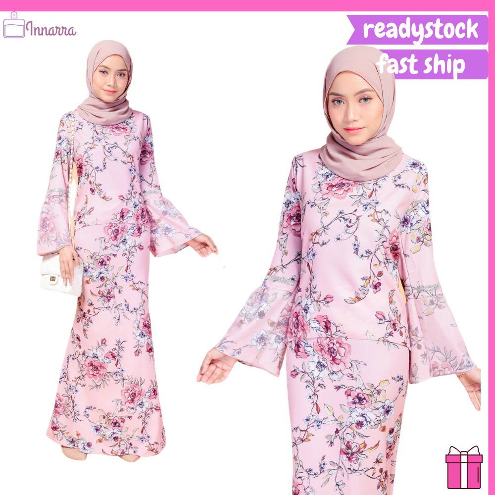 Jannah Baju  Kurung  Moden  Fishtai Saiz  S XL Design 