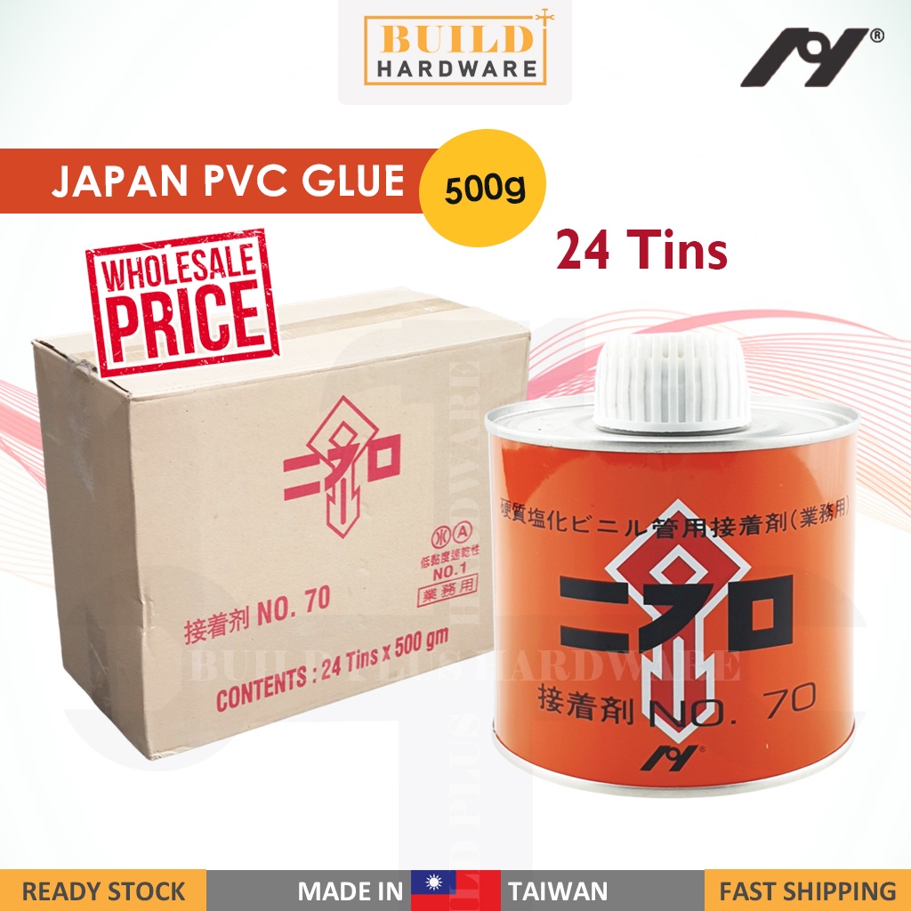 [Wholesale] INDAH ARROW 500g x 24 Tins Japan No.70 PVC Glue Pipe Glue