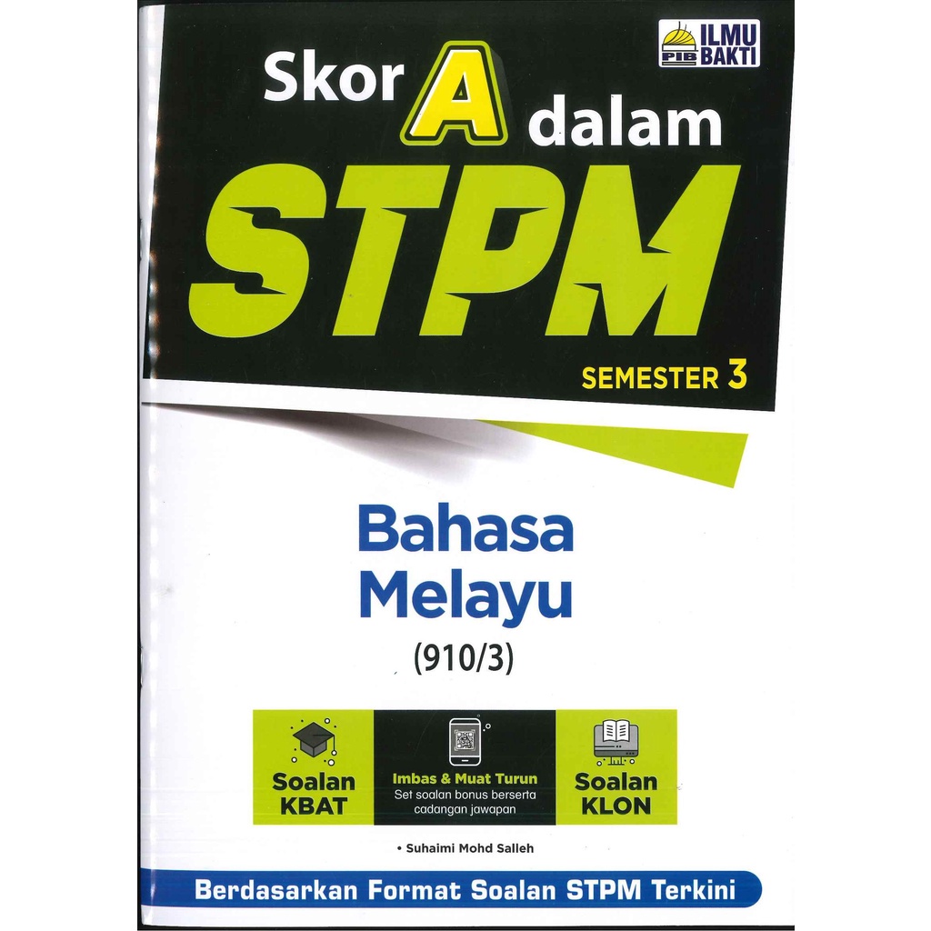 Citylight Kertas Model Skor A Dalam Stpm Semester 3 2022 Shopee Malaysia