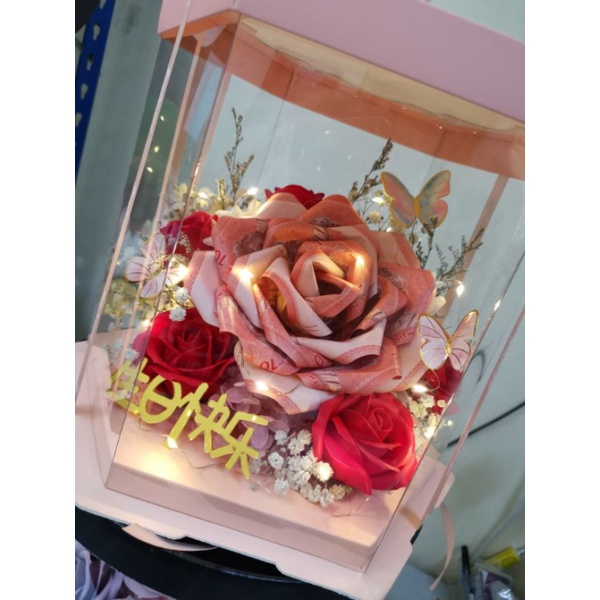 Buy 有钱花moneyflower Bouquet 生日birthday 周年纪念anniversary Seetracker Malaysia