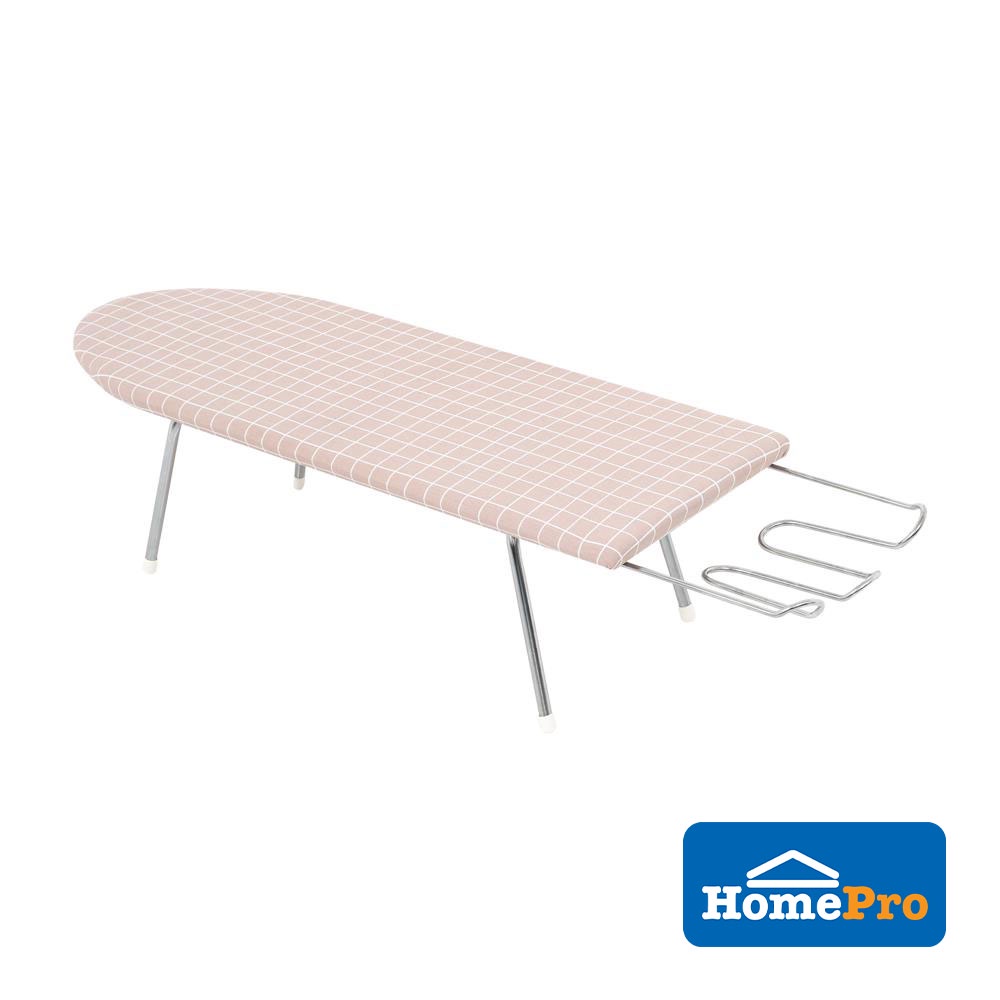 HomePro PLIM Iron Board Sit Type Size S SAND W99.3xD30xH23.5 Cm Beige