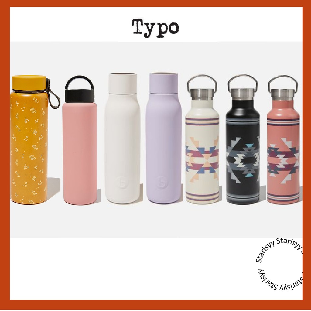 Typo Body Gotta Go Metal Drink Bottle Tumbler 500ml/ -Metal Drink ...