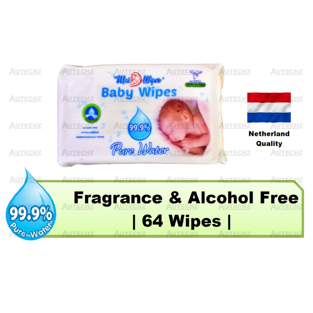 Mai Wipes, Baby Wipes, Water Wipes, 99.9 Pure Water Wipes Carton