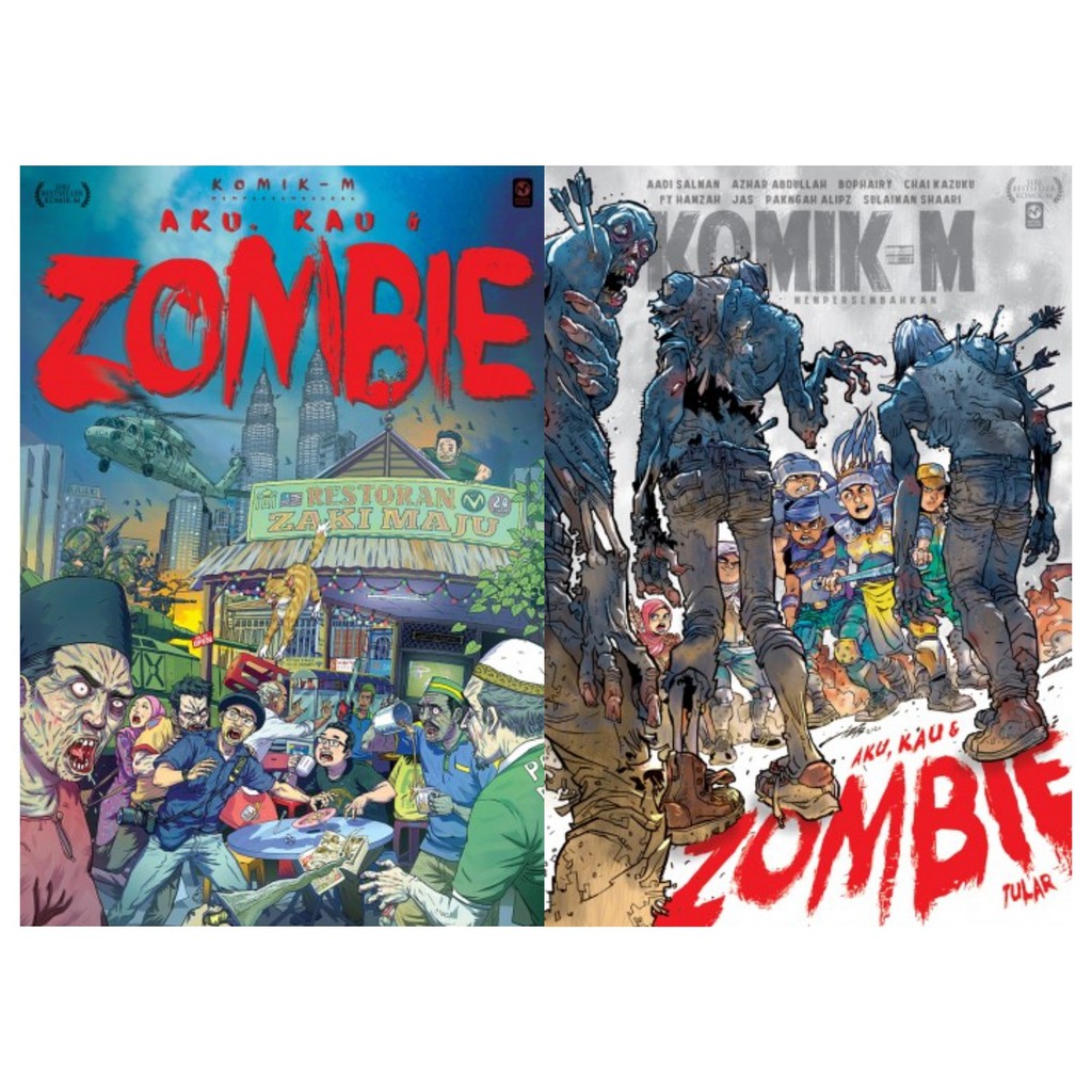 Buy Komik M Aku Kau Zombie Seetracker Malaysia