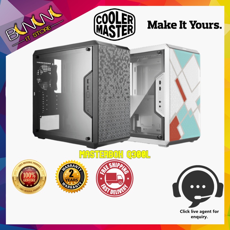 COOLER MASTER MASTERBOX Q300L MCBQ300LKANNS00 MCBQ300LWANNSRE