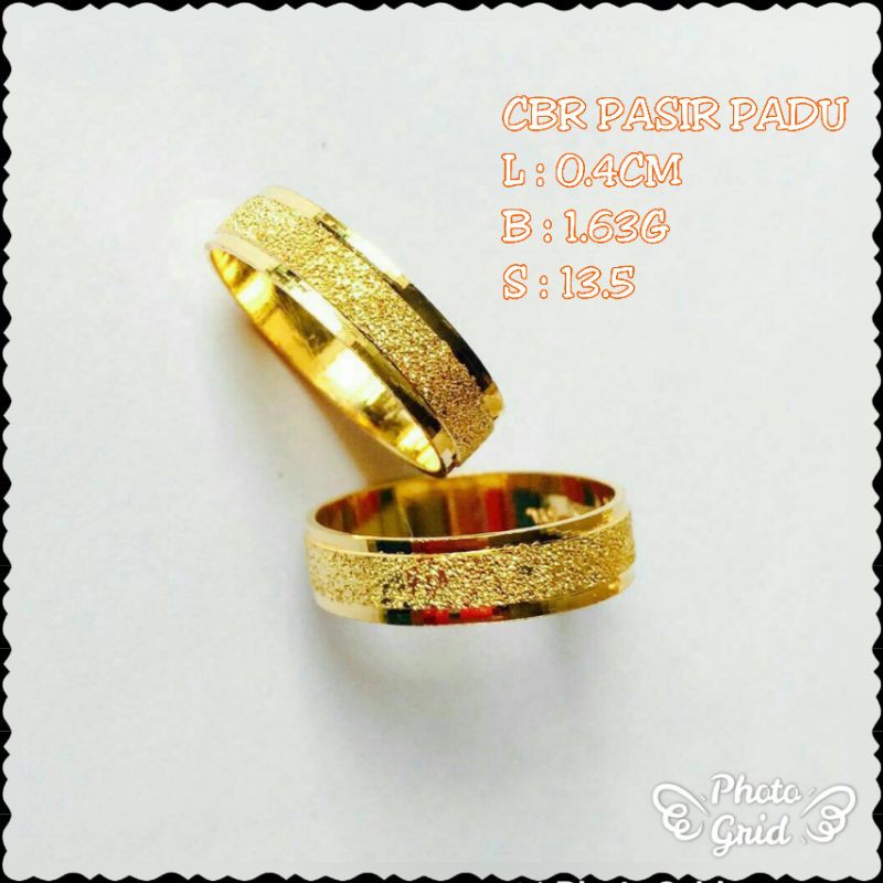 Ready Stok Cbr Pasir Padu Emas 916