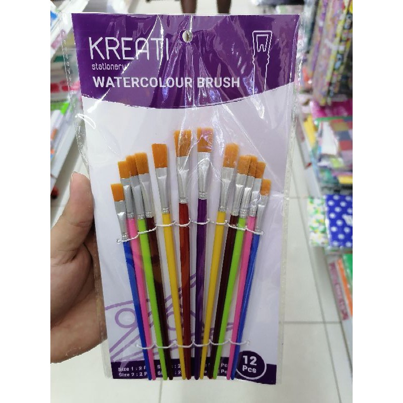 ready stock😊 🤗watercolour brush @ berus untuk warna air 1 ...