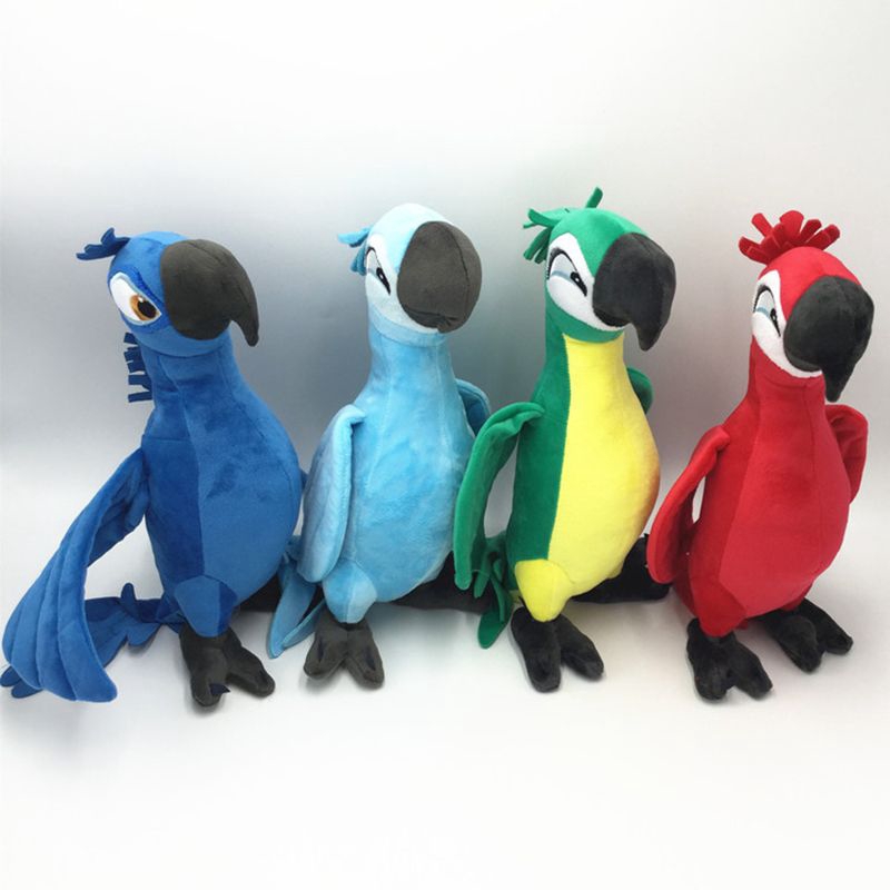 parrot stuffed toy