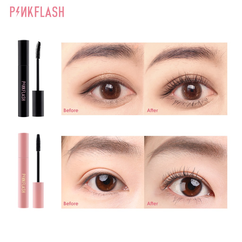 Versatile Have PINKFLASH Day & Night Natural Lengthening Volume Waterproof Mascara Quality Premium - Image 3