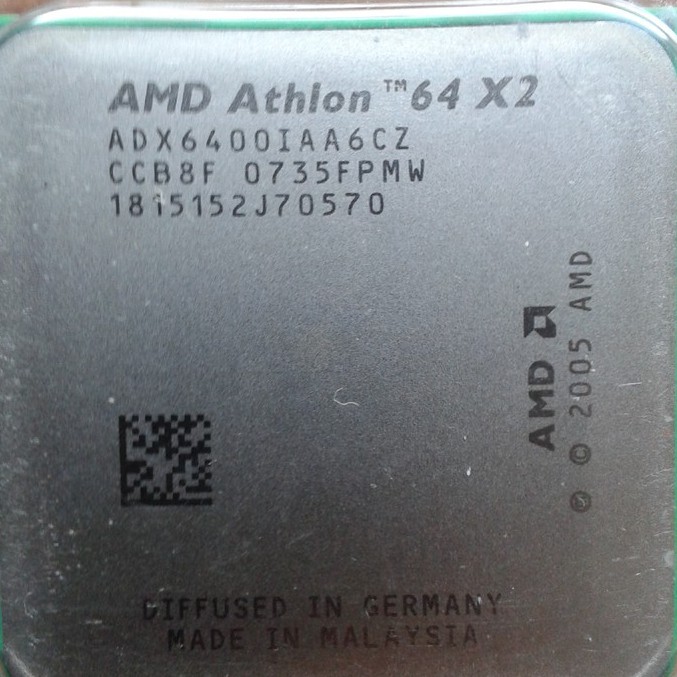 Amd Athlon 64 X2 6400 3 2 Ghz Dual Core Cpu Processor Socket Am2 Am2 Shopee Malaysia