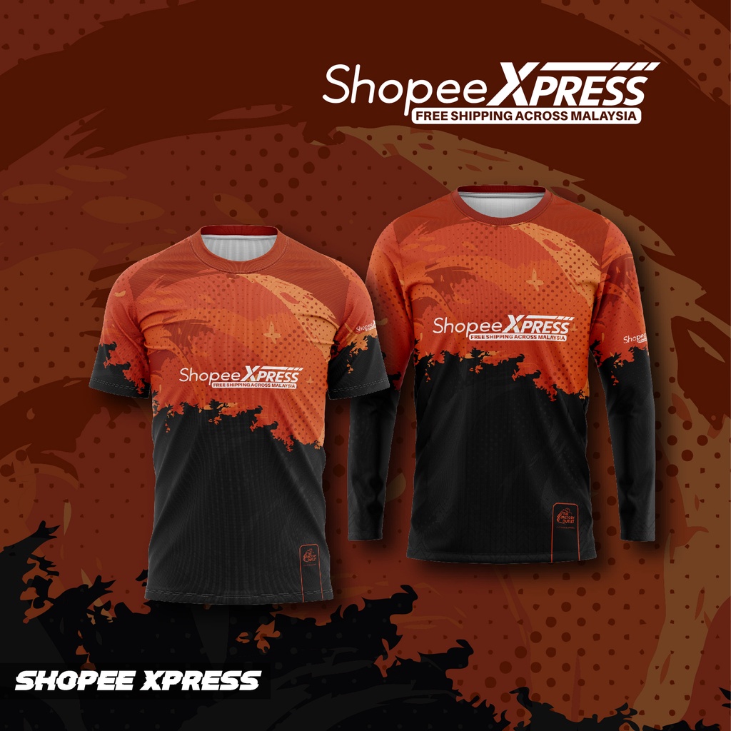 Buy Shopee Express T Shirt Shopee Express Jersey Shopee Xpress Baju Shopee Express Shopee Xpress Seetracker Malaysia