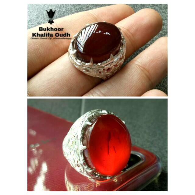 Ready Stock】 - CINCIN BATU - AKIK YAMAN ASLI (PERAK 925)  Shopee 