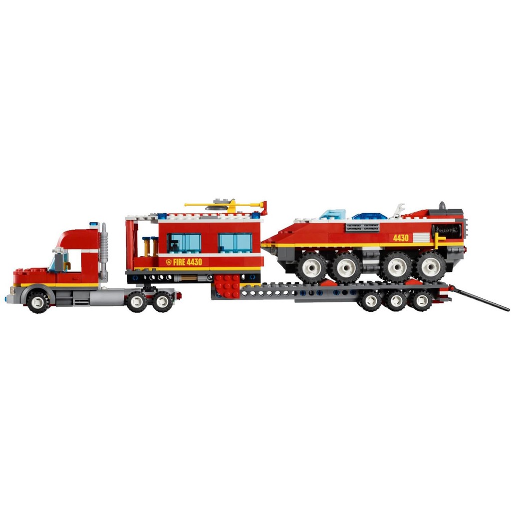 lego city fire transporter 4430