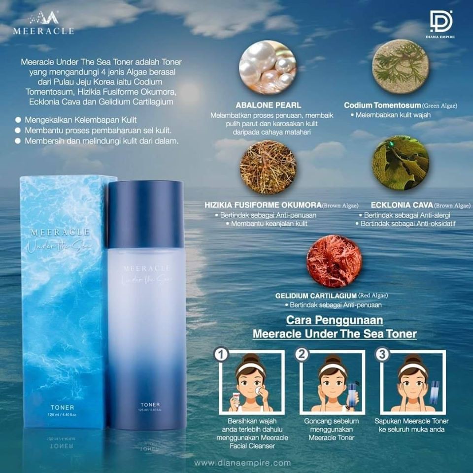 Meeracle Toner Under The Sea 100 Original Shopee Malaysia