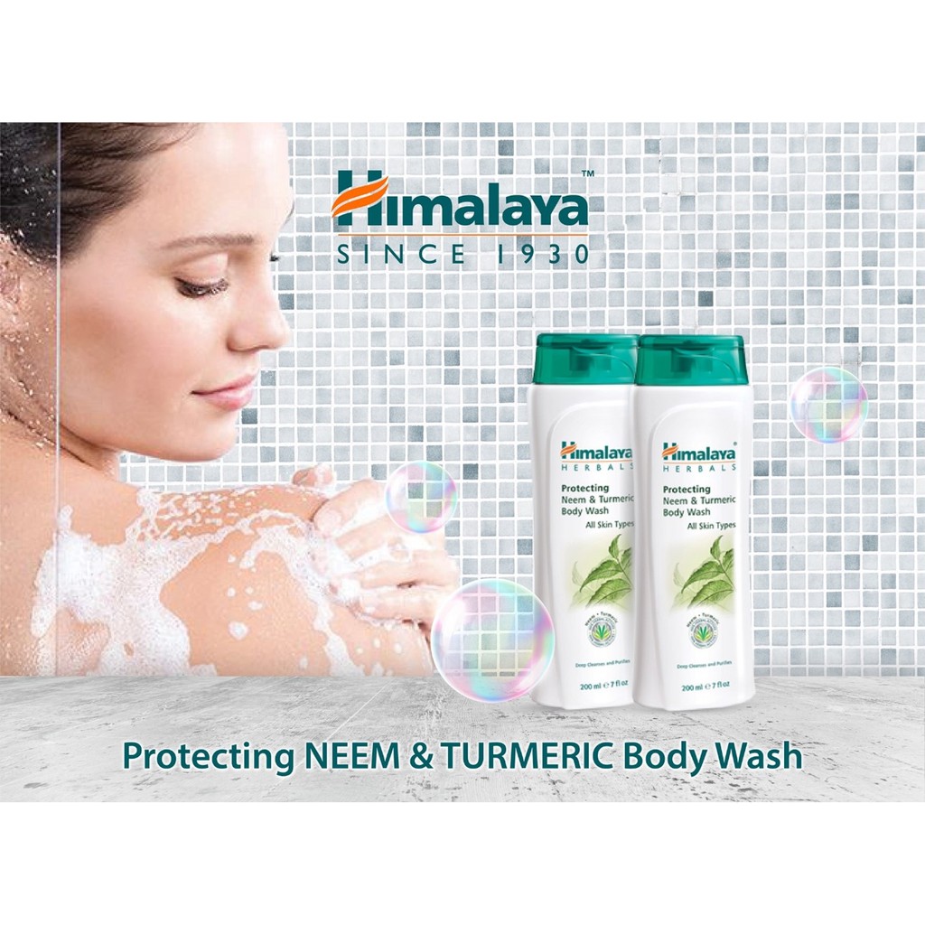 Himalaya Protecting Neem &Turmeric Body Wash ( 400ml ) Shopee Malaysia