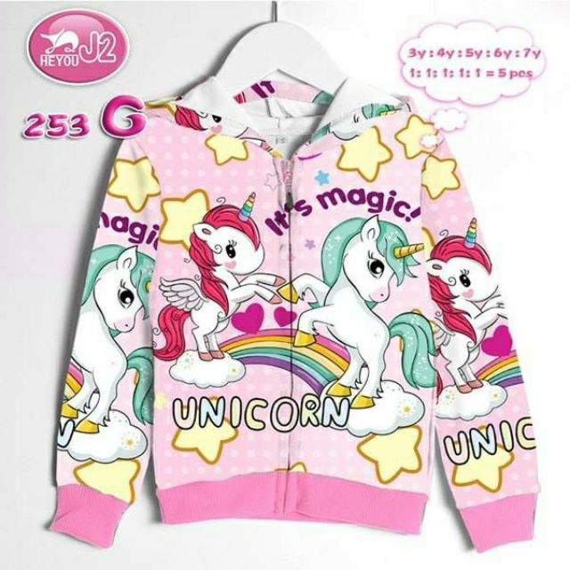 unicorn jacket for kids