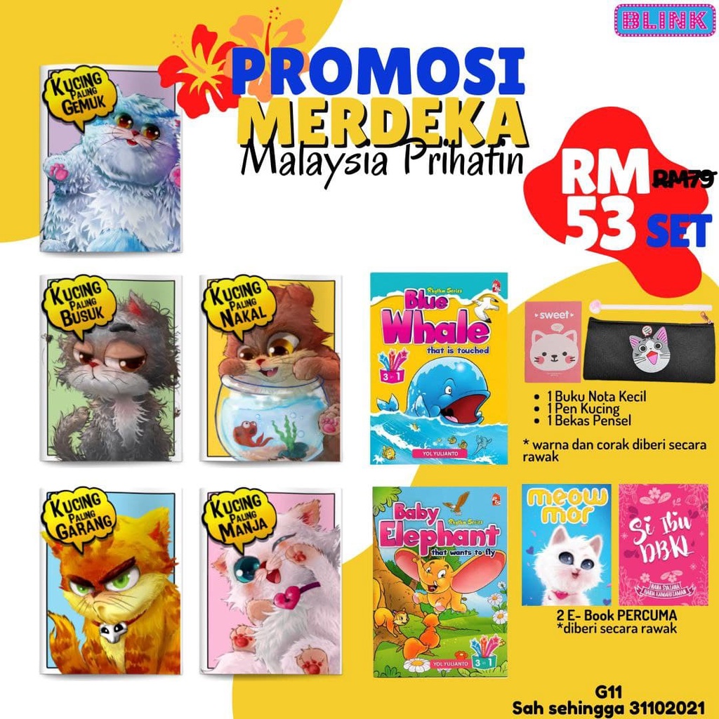 PROMOSI MERDEKA - MALAYSIA PRIHATIN (KIDS SELECTION)  Shopee Malaysia