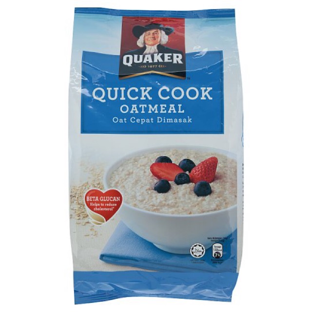 Quacker (Quick cook) 1.35kg | Shopee Malaysia