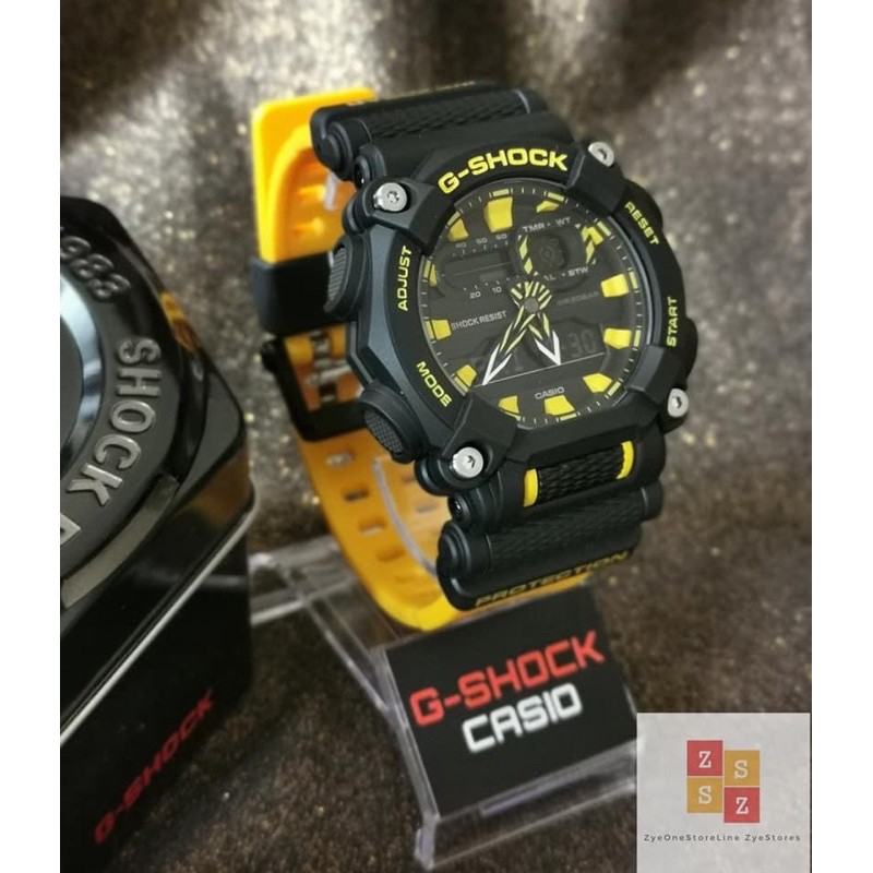 Casio G-Shock GA-900 How To Set Time Date (Tutorial) Module 5637 Manual ...