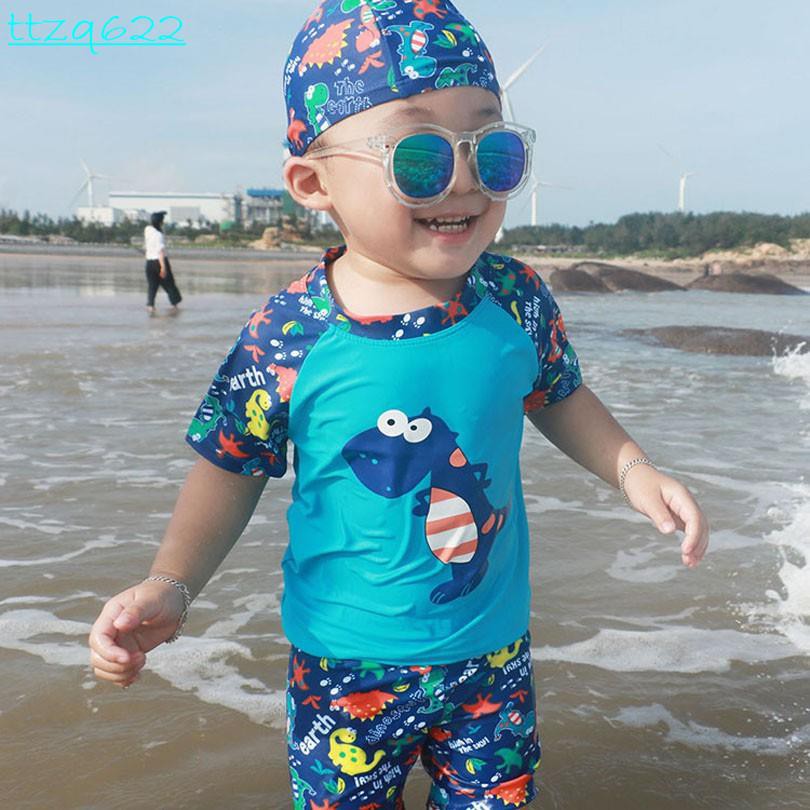 cute boy swim