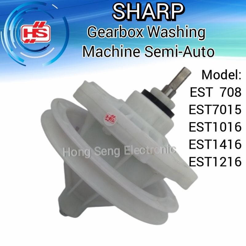 SHARP EST708 EST7015 EST1016 EST1416 EST1216 Gearbox Washing Machine Semi-Auto Mesin Basuh Separuh Automatik / Manual