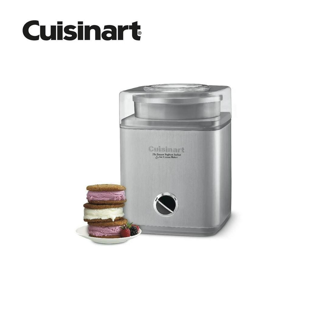 CUISINART Pure Indulgence™ Frozen Yogurt-Sorbet & Ice Cream Maker ICE-30BCHK 2-Quart Double Insulated Freezer Bowl Drink