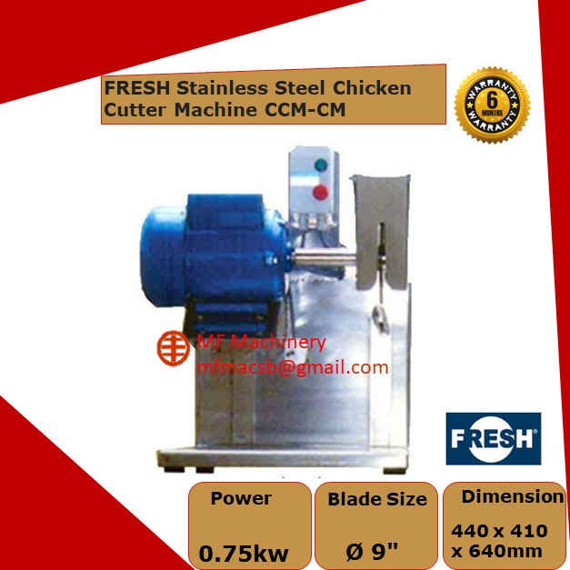 Mf FRESH Ø 9" Chicken Poultry Cutter Machine CCM-CM