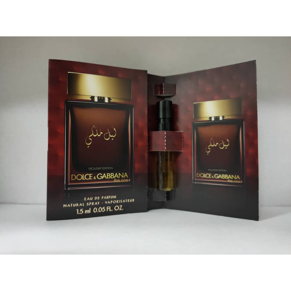 VIAL PERFUME 12ML DOLCE & GABBANA EXCLUSIVE EDITION THE ONE EDP