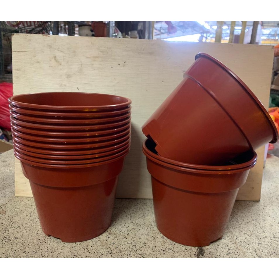 18CM Diameter Flower Pot Pasu Bunga Gardening Tools 18CM Diameter Flower Pot Pasu Bunga Gardening Tools