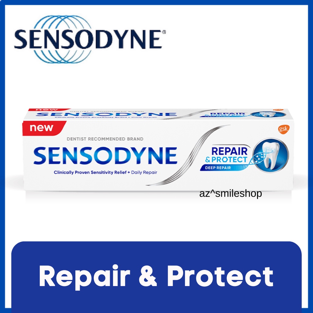 EXP 2025 Sensodyne Repair & Protect Deep Repair Toothpaste Ubat gigi Sensitive