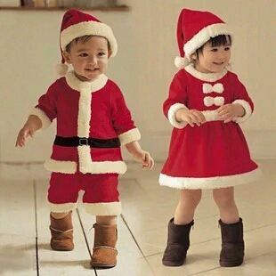 baby santa claus outfit