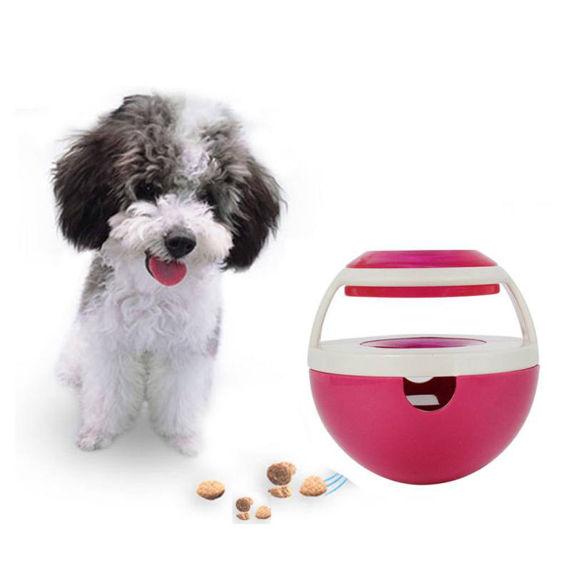 Pet Tumbler Interactive Feeders Dog Shaking Food Leak Ball Dog