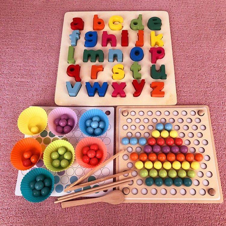 Mainan Early Learning Diy Monteres Hand Eye Coordination Clips Beads Teka Teki Ikon Permainan Kanak Kanak Pendidikan Aw Shopee Malaysia