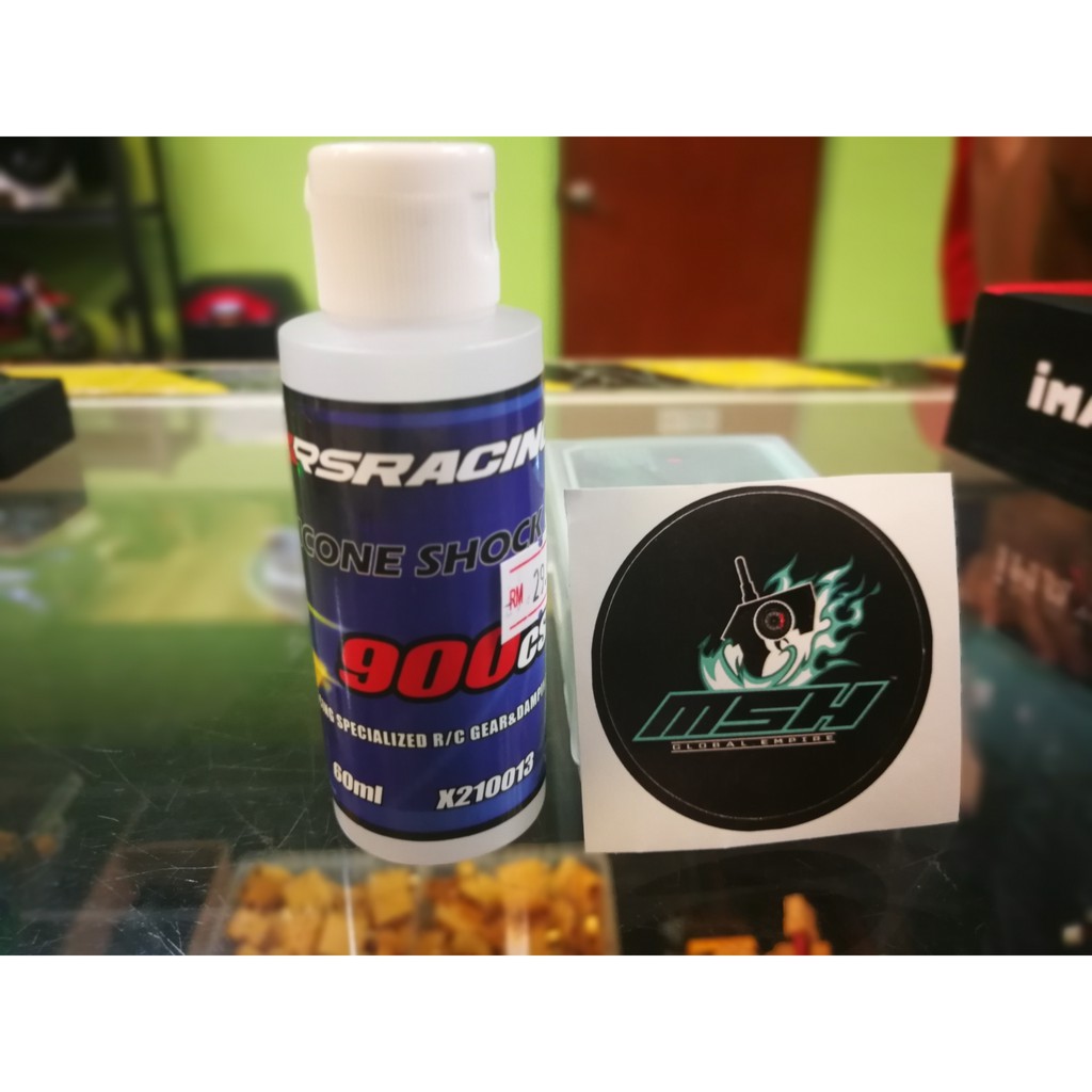 XRS RACING SILICONE RC SHOCK OIL 900 CST Shopee Malaysia