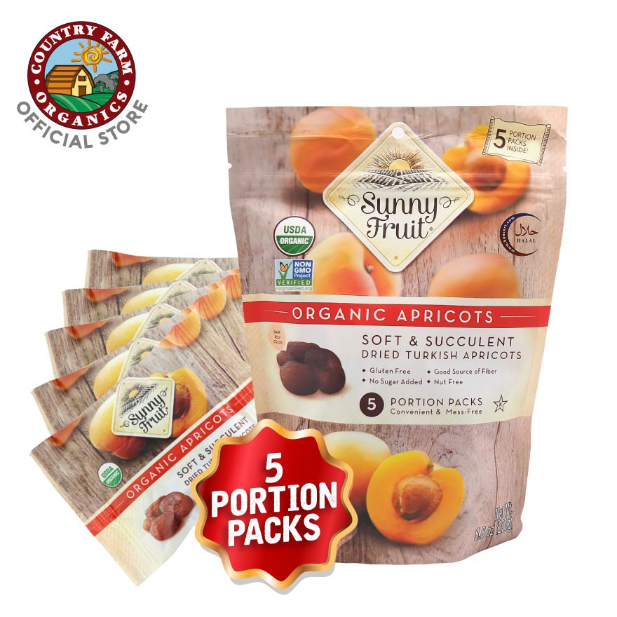 Country Farm Organics Sunny Fruit Organic Apricots (250g) Shopee Malaysia