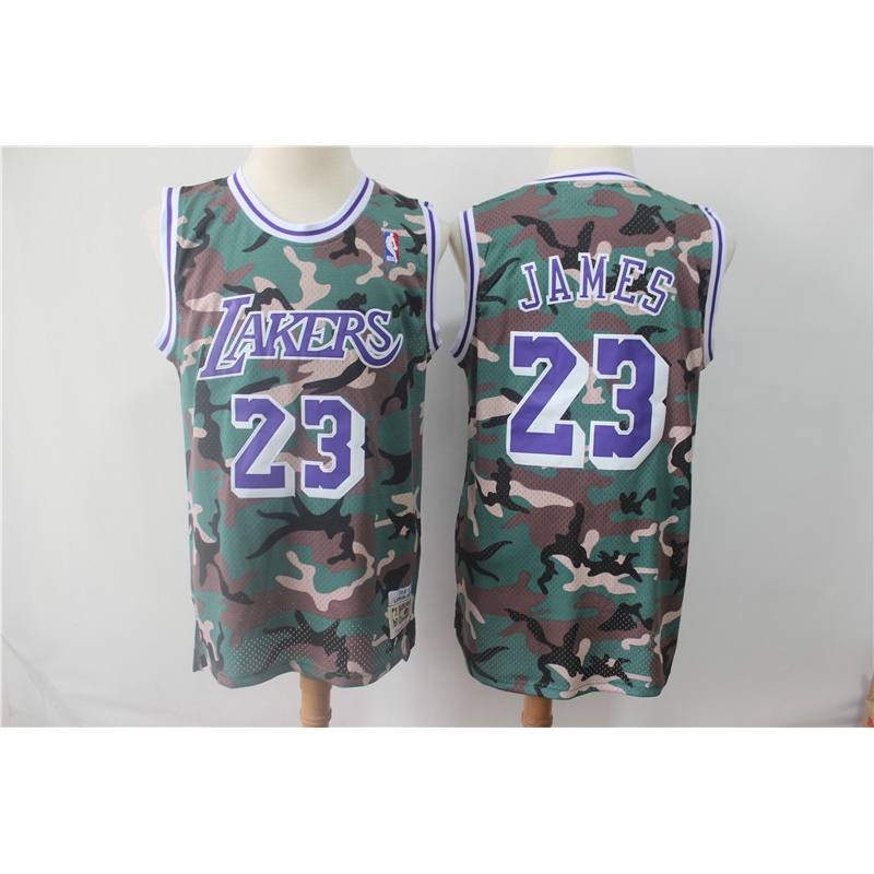 lakers camo jersey