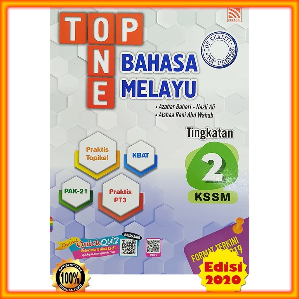 Buku Latihan: Top One PT3 KSSM - Bahasa Melayu Tingkatan 2 ...