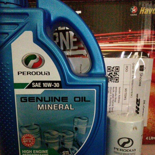 Perodua Genuine Oil Filter - BB Lebaran