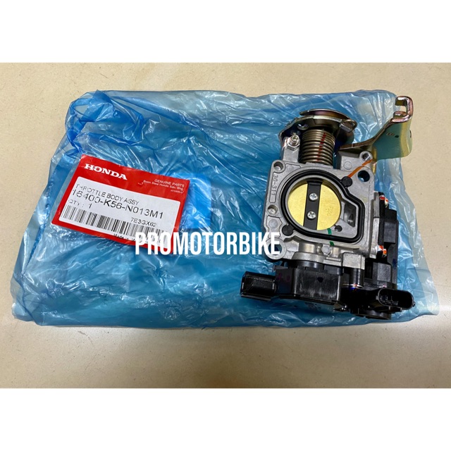 100 Original Honda Rs150r Rs150 V1 V2 Throttle Body Set Tps Sensor Original Shopee Malaysia 7607