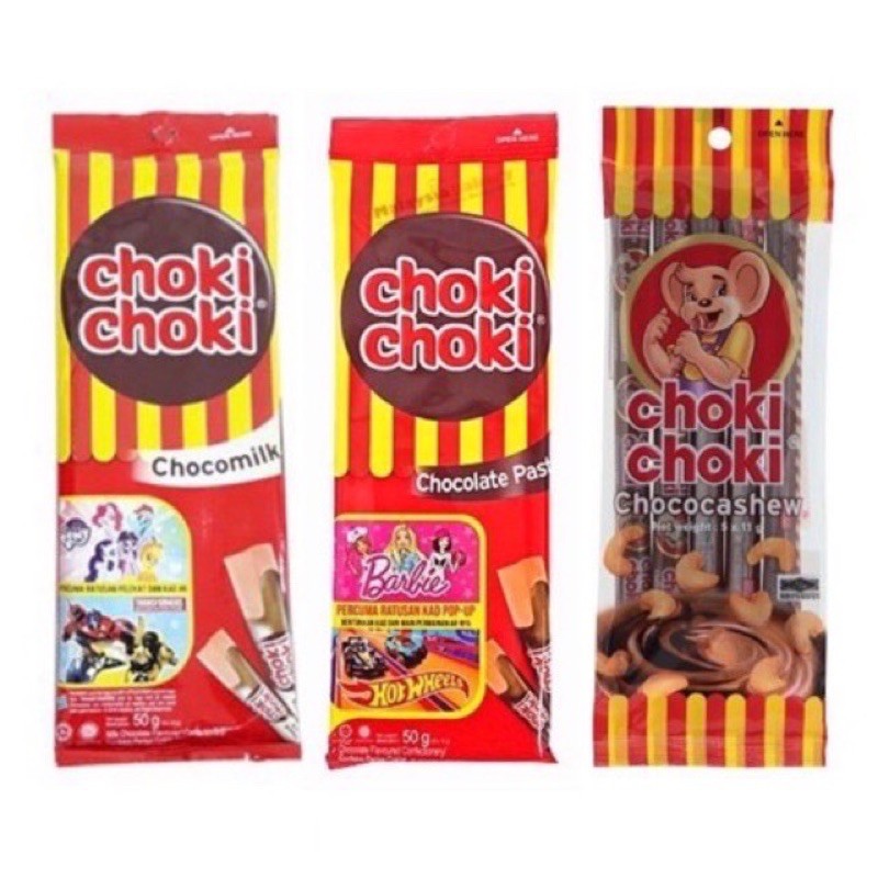 Choki Choki Chocolate 1packx5sticks Shopee Malaysia